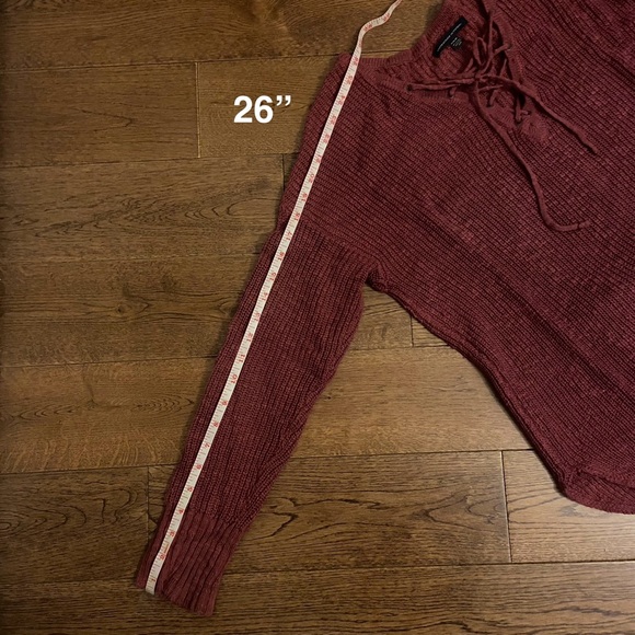 AEO / Front-Tie Sweater - Picture 7 of 9
